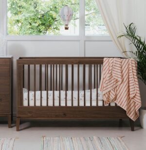 Milan Crib - 140x70 - walnut