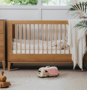 Milan Crib -140x70 - oak caramel